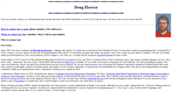 Desktop Screenshot of doug.hoover.net